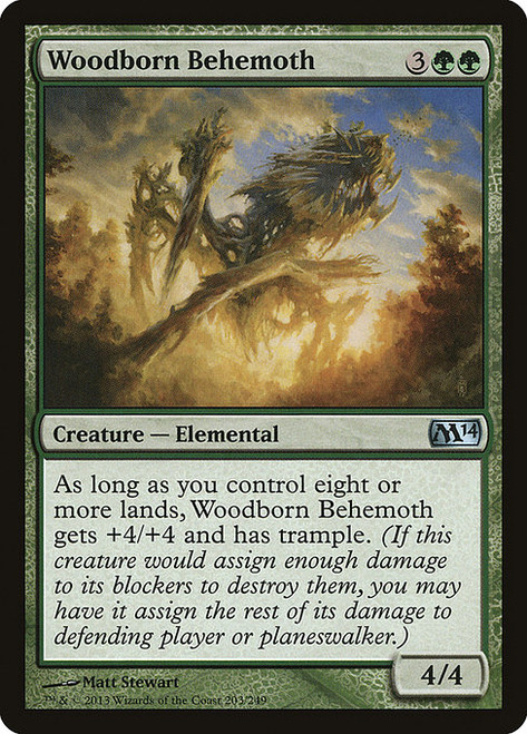 Woodborn Behemoth (M14) (Foil) (#203)