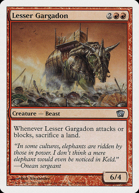 Lesser Gargadon (8ED) (#199)