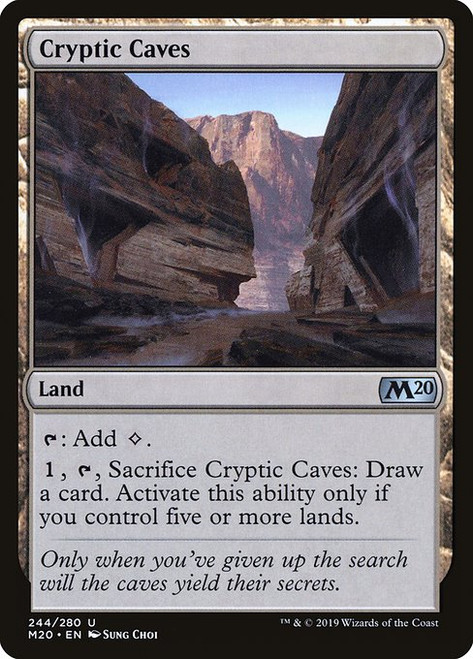 Cryptic Caves (M20) (Foil) (#244)