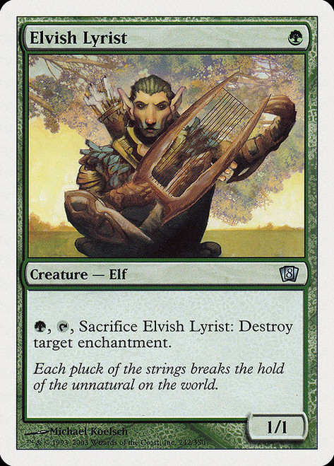 Elvish Lyrist (8ED) (#242)