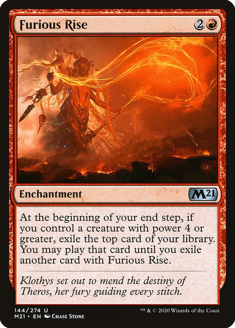 Furious Rise (M21) (Foil) (#144)