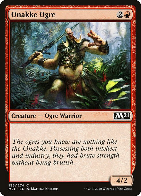 Onakke Ogre (M21) (Foil) (#155)