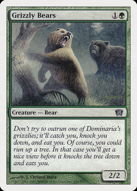 Grizzly Bears (8ED) (#256)