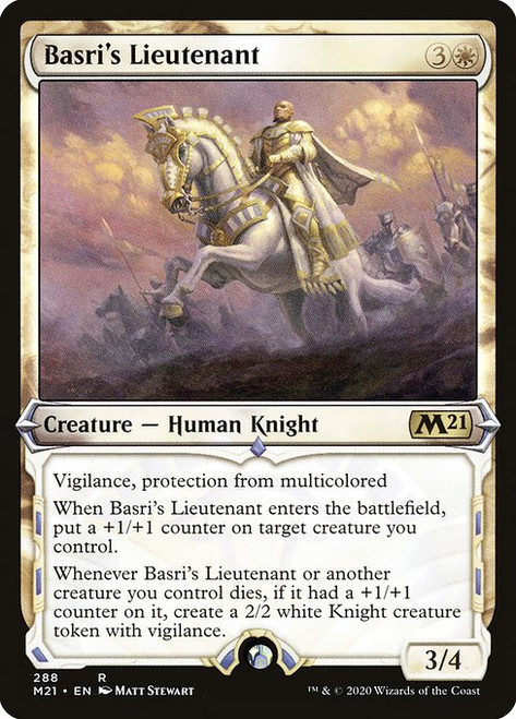 Basri's Lieutenant (M21) (Foil) (Showcase) (#288)