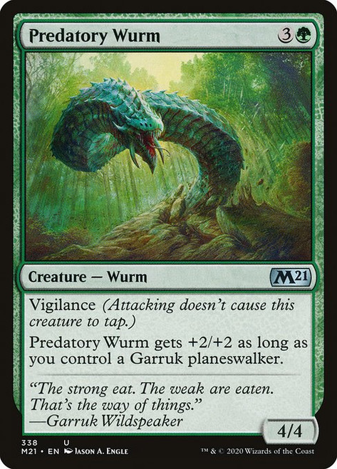 Predatory Wurm (M21) (#338)