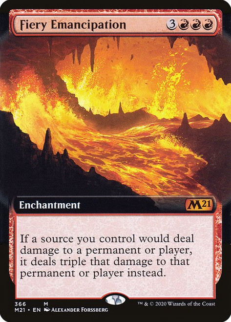 Fiery Emancipation (M21) (Foil) (Extended Art) (#366)