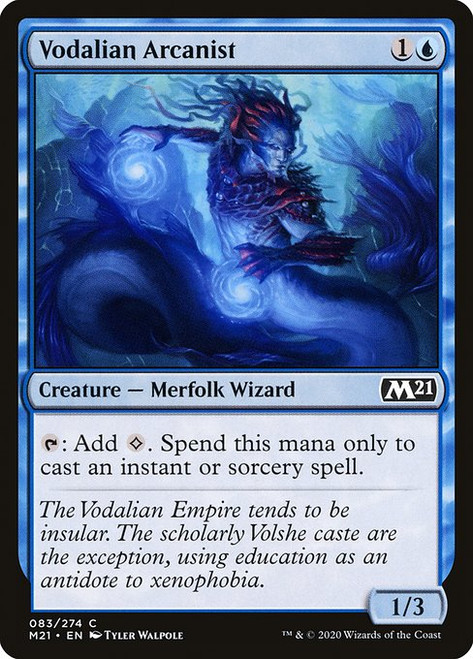 Vodalian Arcanist (M21) (Foil) (#83)