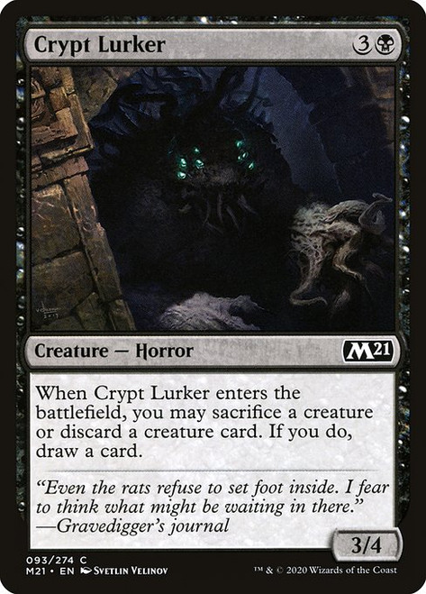 Crypt Lurker (M21) (Foil) (#93)