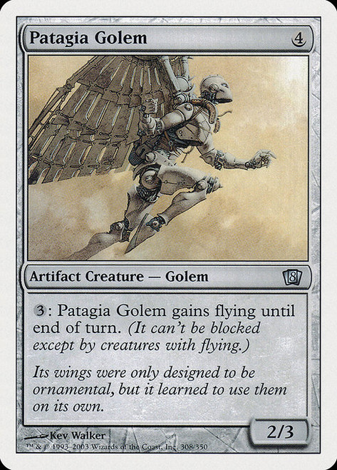 Patagia Golem (8ED) (#308)