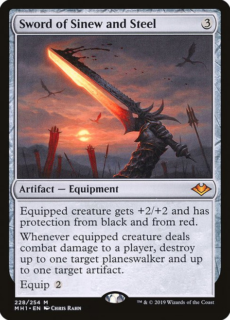 Sword of Sinew and Steel (MH1) (Foil) (#228)