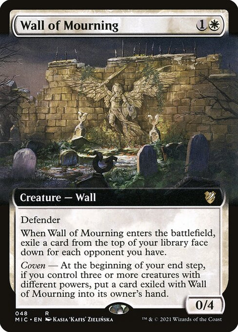Wall of Mourning (MIC) (Extended Art) (#48)