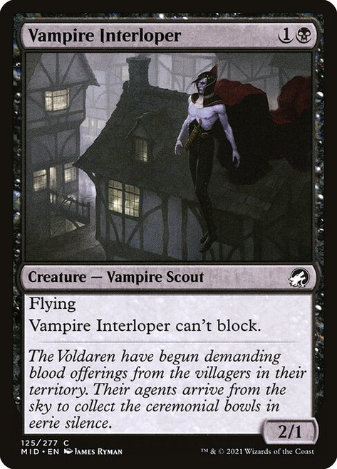 Vampire Interloper (MID) (Foil) (#125)