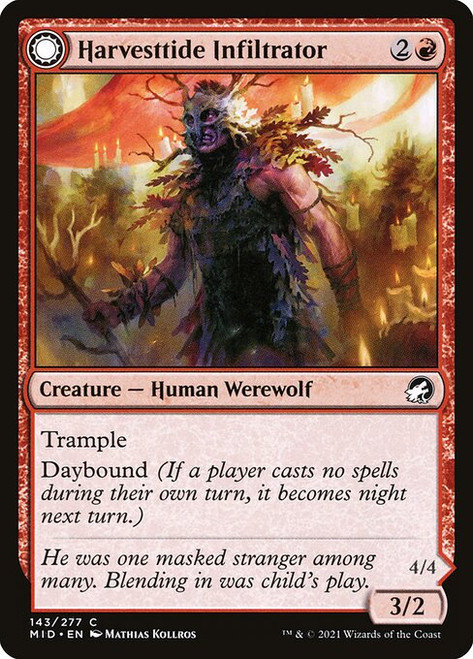 Harvesttide Infiltrator // Harvesttide Assailant (MID) (#143)