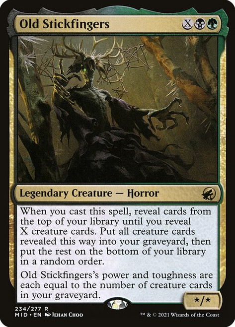 Old Stickfingers (MID) (Foil) (#234)