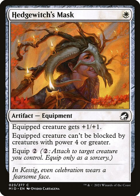Hedgewitch's Mask (MID) (Foil) (#23)