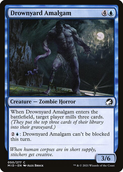 Drownyard Amalgam (MID) (Foil) (#50)