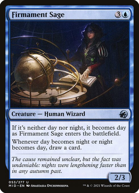 Firmament Sage (MID) (Foil) (#53)