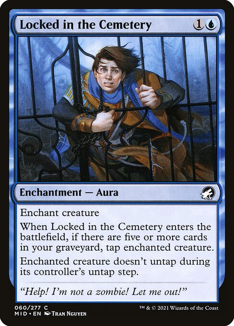 Locked in the Cemetery (MID) (Foil) (#60)
