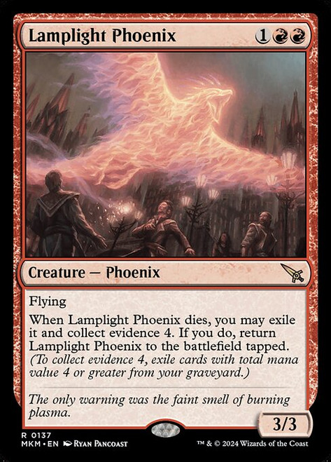 Lamplight Phoenix (MKM) (Foil) (#137)
