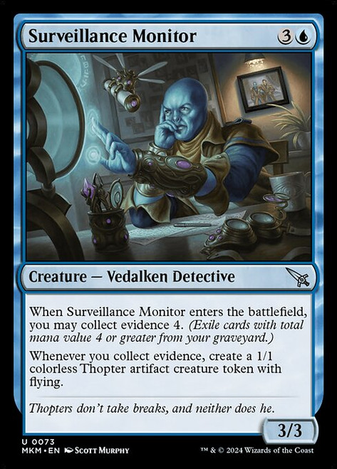 Surveillance Monitor (MKM) (Foil) (#73†)