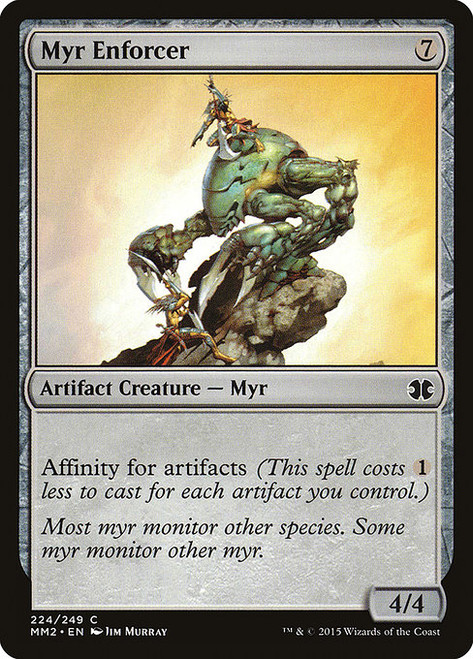 Myr Enforcer (MM2) (Foil) (#224)