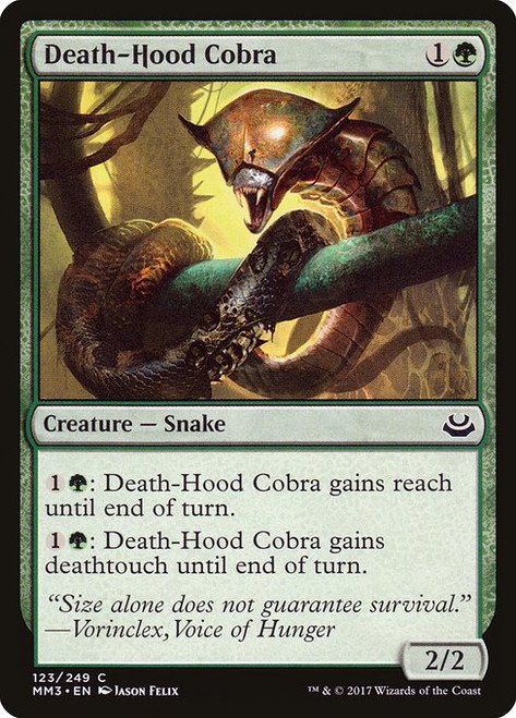 Death-Hood Cobra (MM3) (#123)