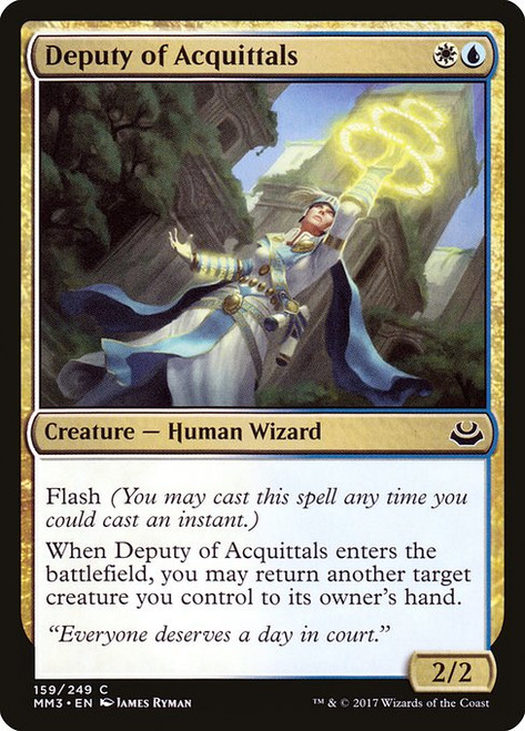 Deputy of Acquittals (MM3) (Foil) (#159)