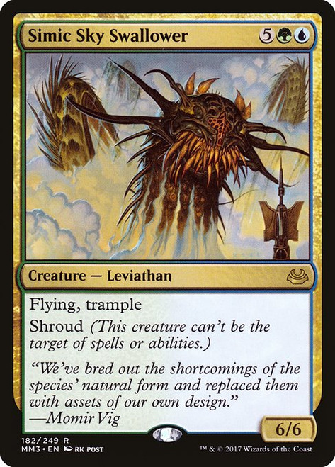 Simic Sky Swallower (MM3) (Foil) (#182)