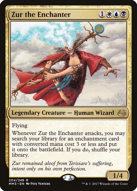 Zur the Enchanter (MM3) (Foil) (#204)