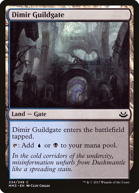 Dimir Guildgate (MM3) (#234)
