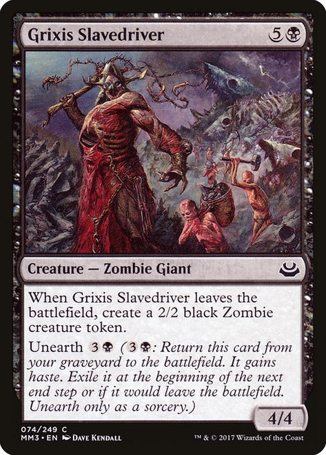 Grixis Slavedriver (MM3) (#74)