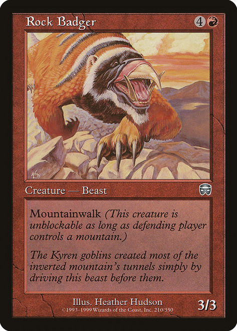 Rock Badger (MMQ) (#210)