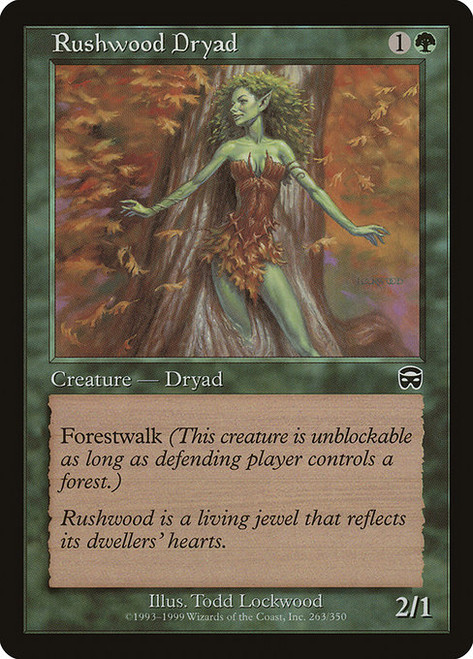 Rushwood Dryad (MMQ) (Foil) (#263)