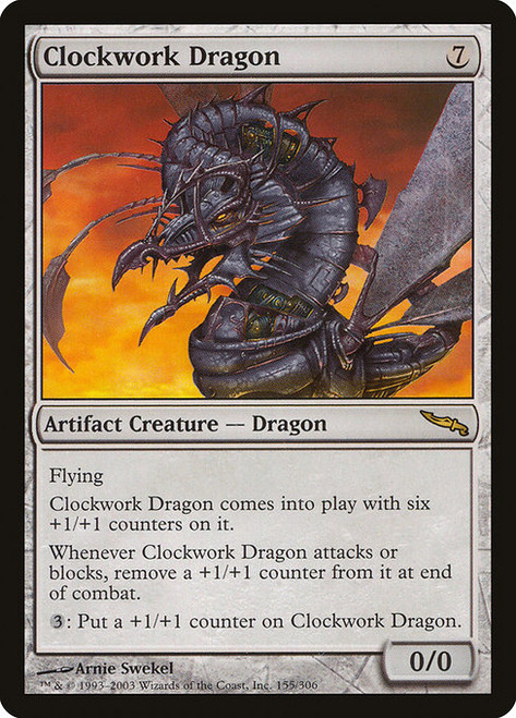 Clockwork Dragon (MRD) (Foil) (#155)