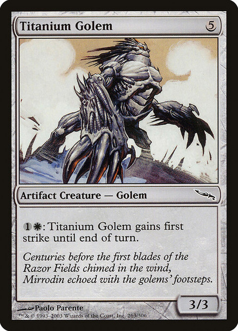 Titanium Golem (MRD) (#263)