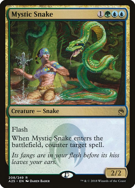 Mystic Snake (A25) (Foil) (#208)