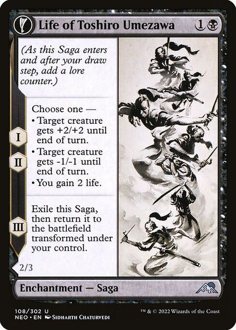 Life of Toshiro Umezawa // Memory of Toshiro (NEO) (Foil) (#108)