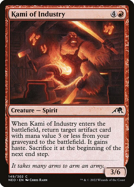 Kami of Industry (NEO) (Foil) (#149)
