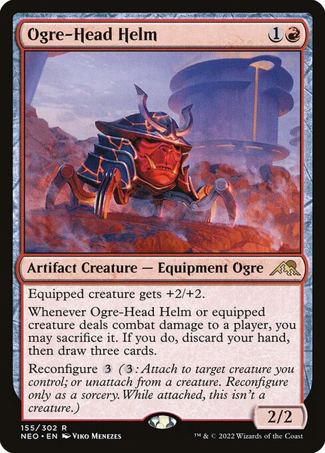 Ogre-Head Helm (NEO) (Foil) (#155)