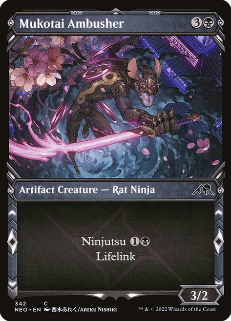 Mukotai Ambusher (NEO) (Foil) (Showcase) (#342)