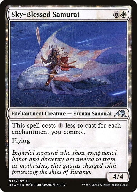 Sky-Blessed Samurai (NEO) (Foil) (#37)