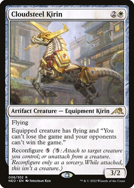 Cloudsteel Kirin (NEO) (Foil) (#8)