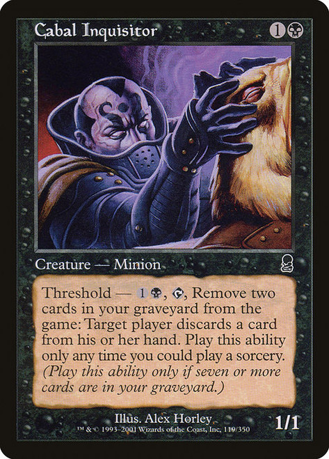 Cabal Inquisitor (ODY) (Foil) (#119)