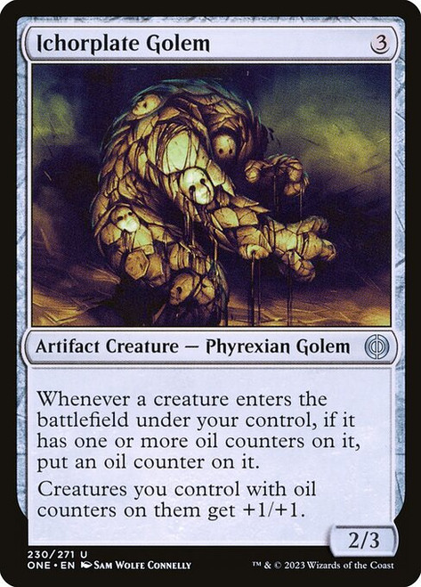 Ichorplate Golem (ONE) (Foil) (#230)