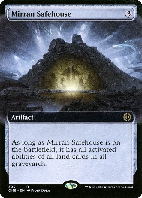 Mirran Safehouse (ONE) (Foil) (Extended Art) (#395)