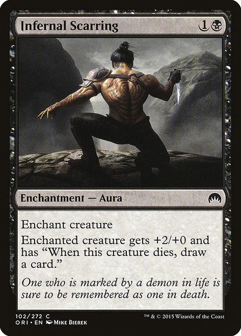 Infernal Scarring (ORI) (Foil) (#102)