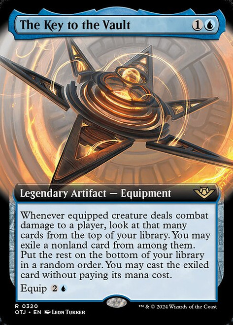 The Key to the Vault (OTJ) (Foil) (Extended Art) (#320)