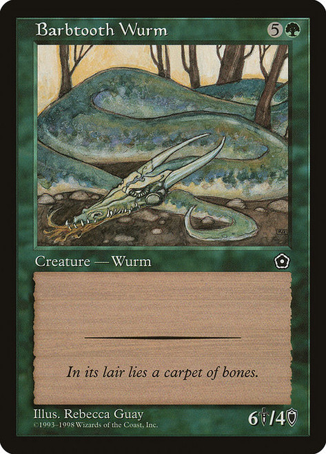 Barbtooth Wurm (P02) (#122)