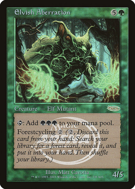 Elvish Aberration (PAL03) (Foil) (#7)