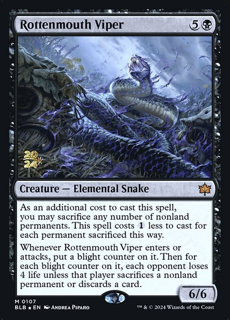 Rottenmouth Viper (PBLB) (Foil) (#107s)